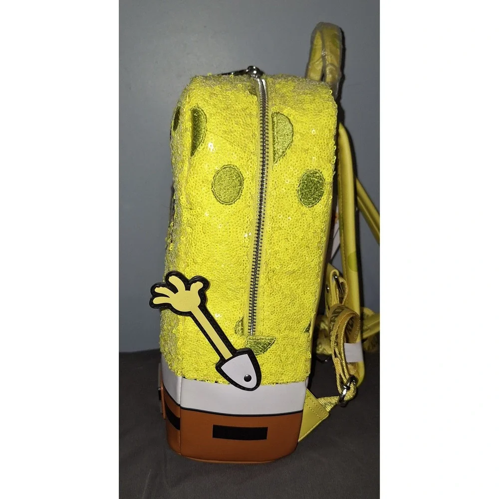 Loungefly SpongeBob SquarePants 25th Anniversary Sequin Mini Backpack NICBK0087
